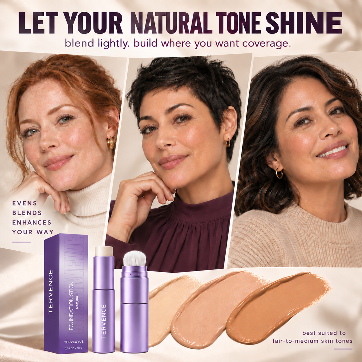 🔥Final 2 Hour 76% OFF🔥 Color Changing Foundation Stick
