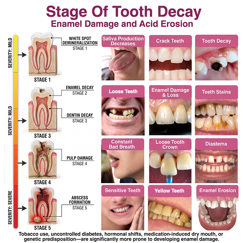 Tervence® Natural Enamel Restoration Gel for Cavity Repair