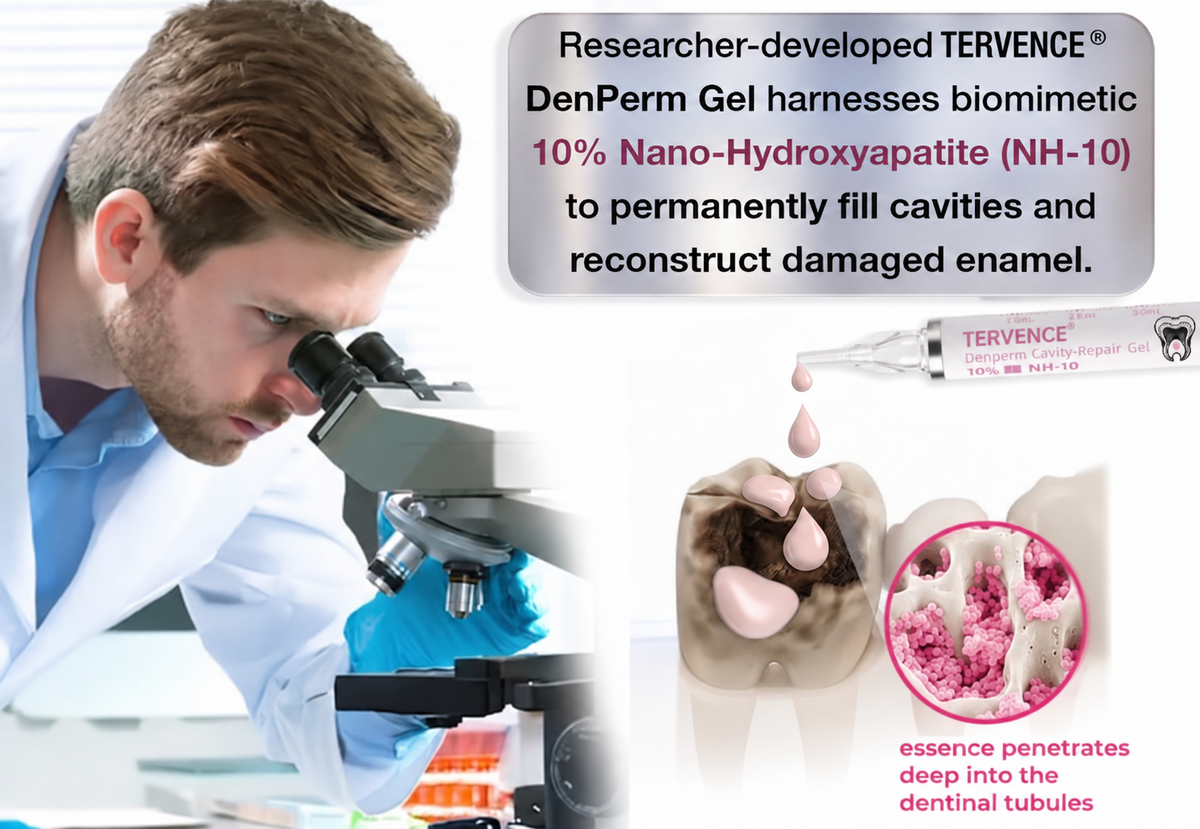 Tervence® Natural Enamel Restoration Gel for Cavity Repair