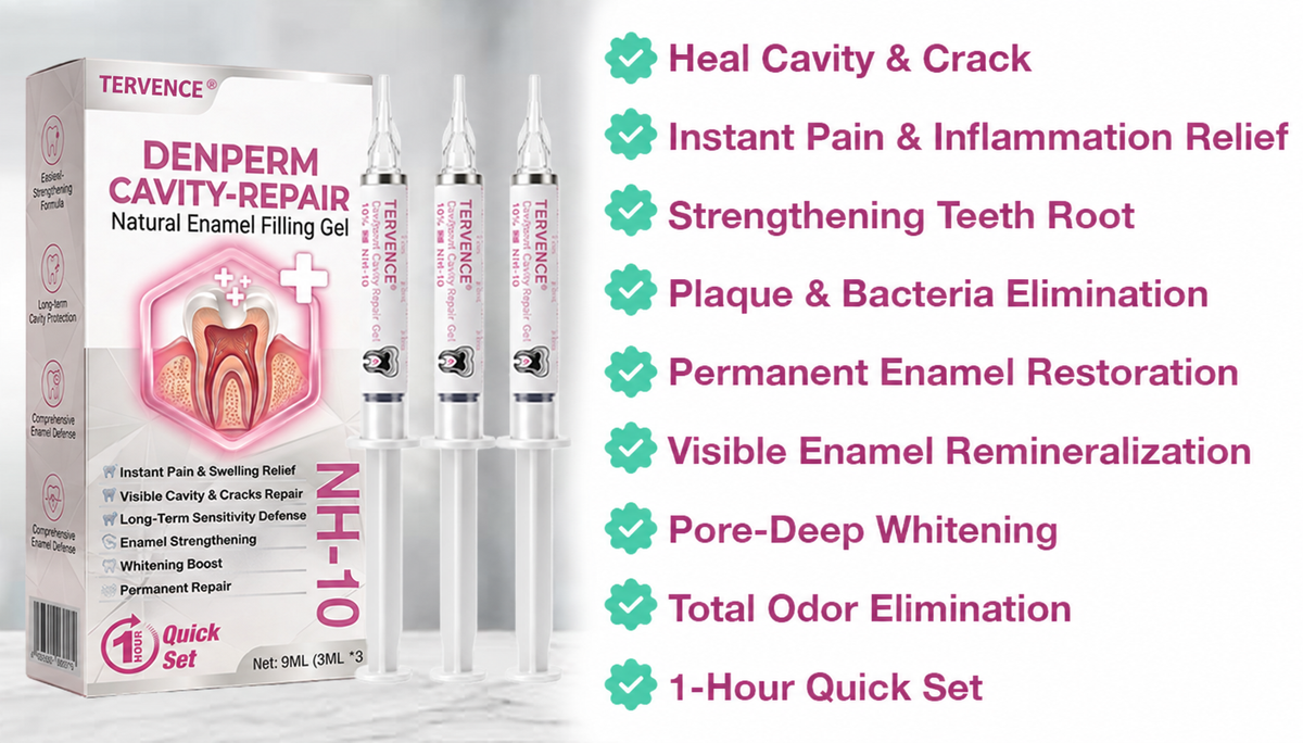 Tervence® Natural Enamel Restoration Gel for Cavity Repair