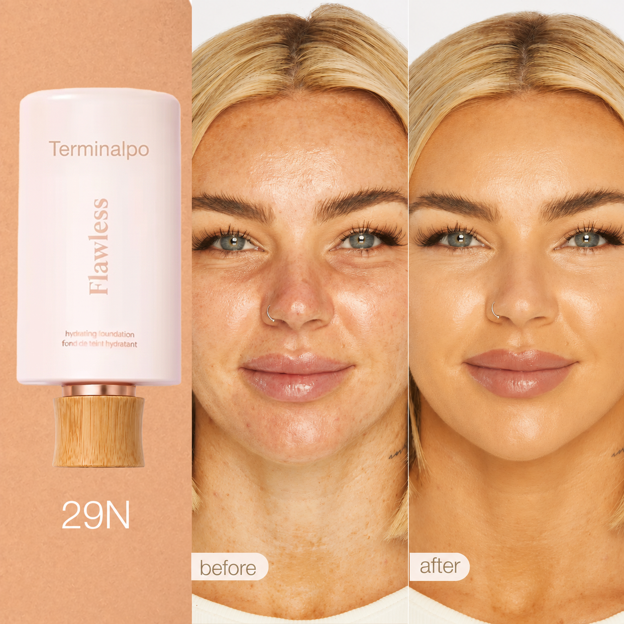 Timeless Hydrating Serum Foundation + Free Brush