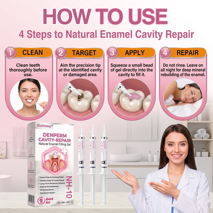 Tervence® Natural Enamel Restoration Gel for Cavity Repair
